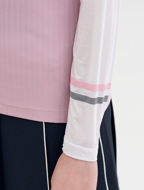 BEANPOLE GOLF-여성 핑크 원포인트 올인원 티셔츠│삼성물산 온라인몰 