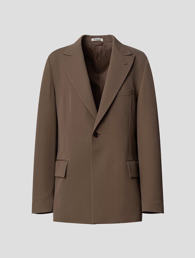 【正規販売店】 Auralee ウールジャケット　セットアップジャケットのみ　サイズ4 テーラードジャケット