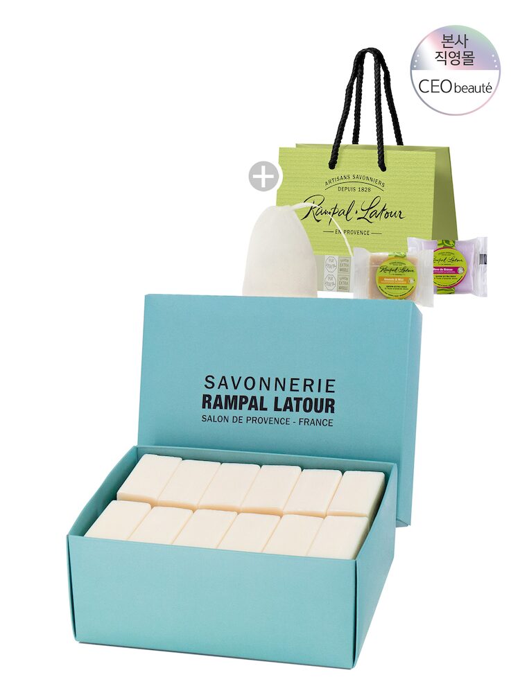 Rampal Latour-랑팔라투르 마르세유 블랑 150G 12개세트 +쇼핑백,비누망,비누 증정│삼성물산 온라인몰 Ssf Shop