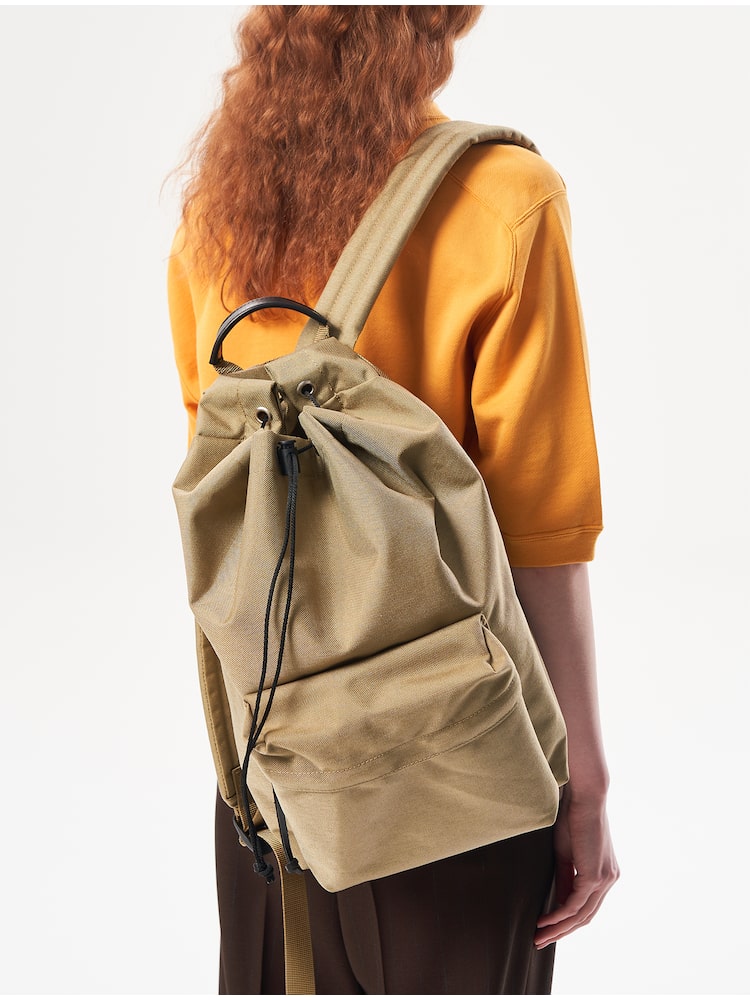 BEAKER Auralee Women Small Backpack Set Made By Aeta   Beige