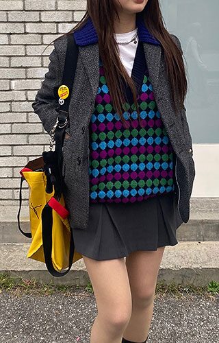 PLAN C] PLAN C Crew Outfit of the Day│삼성물산 온라인몰 SSF Shop.com